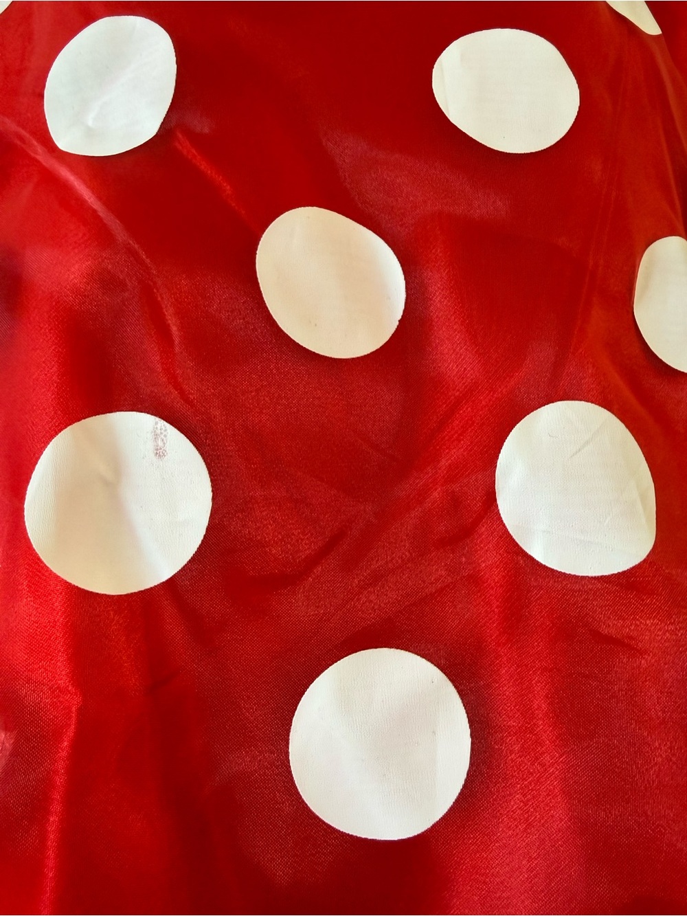 Disney Minnie Mouse Costume Dress with Bow Headband Size Adult Small 2-4 - Picture 6 of 12